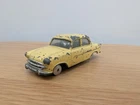 Vintage Corgi No. 207 Standard Vanguard III Yellow Saloon Car 1950s (No Tyres)