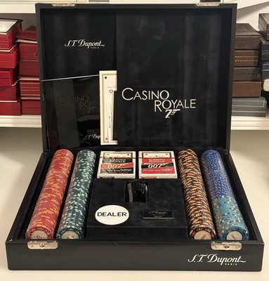 S.T. Dupont Casino Royale 007 Limited Edition Poker Set No. 206/307 NOS Unused