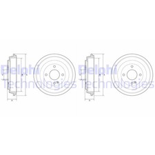 Tambour de frein Hyundai I20