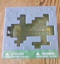 Minecraft Yellow Jelly Cube Viral Squishy CONTAINS 1/48 Real GOLD Plated Axe