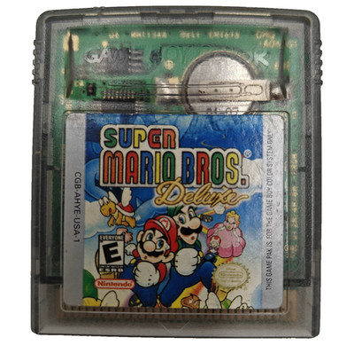 Super Mario Bros. Deluxe Game Boy Color Nintendo GBC 1998 Edition, Tested Works