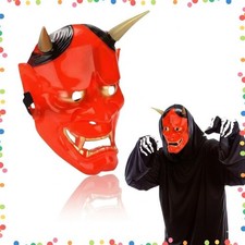 Inventory Demon Setsubun Red Demon Mask Hannya Handmade Cosplay Demon Mask