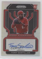 2022 Panini Prizm Rookie Silver Antonio Santillan Tony #RA-TO Auto 5q7