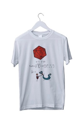 The Science of 20 Sided Dice Dragons Limited Edition DnD D20 T-Shirt alle Größen 