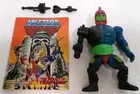 Trap-Jaw Vintage 1981 He-Man MOTU 5" Figure & Parts With Mini Comic