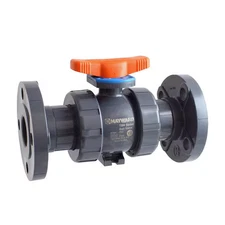 Hayward Flow Control Tbh1150a0fv0000 Ball Valve, True Union, 2", Pvc/Fpm, Full