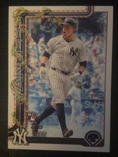 2025 Topps Holiday - Ben Rice (RC) Base Rookie #H8 - New York Yankees