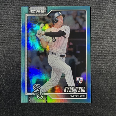 #ad 2026 Topps series 1 Aqua Kyle Teel Rookie White Sox $6.99
