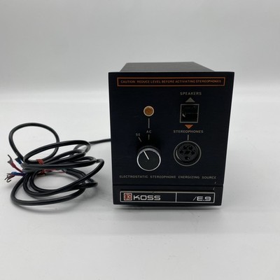 Vintage KOSS E.9 ''Electrostatic Energizing Source'' UNIT ONLY /E9, E-9