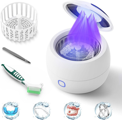 2025 Ultrasonic Retainer Cleaner Machine   45Khz Retainer Cleaner for Night Guar