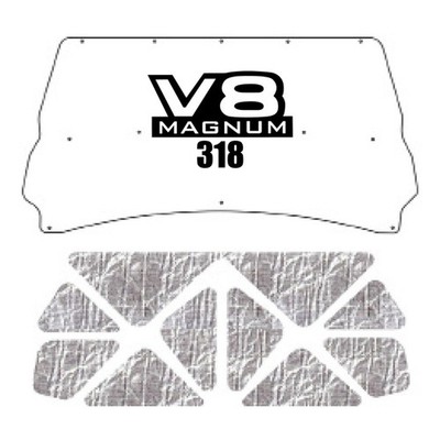 Under Hood Cover for 1994-2002 Dodge Truck 2500