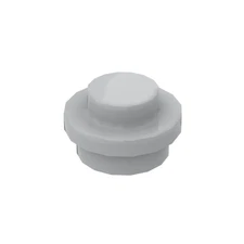 Light Bluish Gray 4073 1x1 Round Plate Brick – Choose Quantity – LEGO® Compatibl
