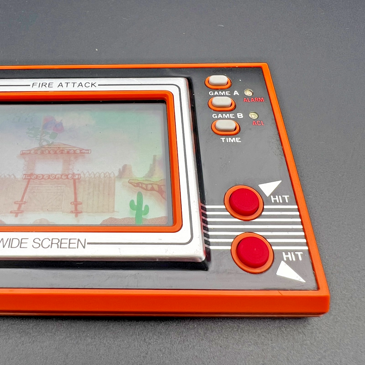 Nintendo Game & Watch Wide Screen Fire Attack Id-29 MIJ 1982 Great