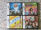 Nintendo DS Lot of 4 Music games ICarly 2, Big Time Rush, Red Bull, Jam CIB