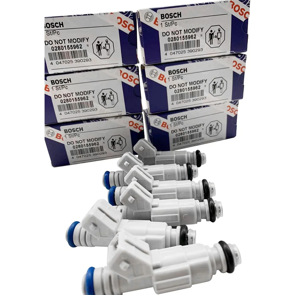 OEM 6X Fuel Injectors For 98-01 Mazda B4000 Ford Ranger Explorer 4.0L 0280155962 Foto 3 de 4