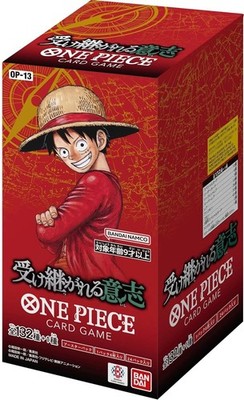 ONE PIECE CARD GAME OP-13　テープあり　ボックス ONE PIECE Card Game Inherited Will OP-13 Booster Box Japanese Tape