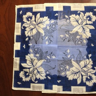 Vintage Hankie New Ladies Hankie Floral.
