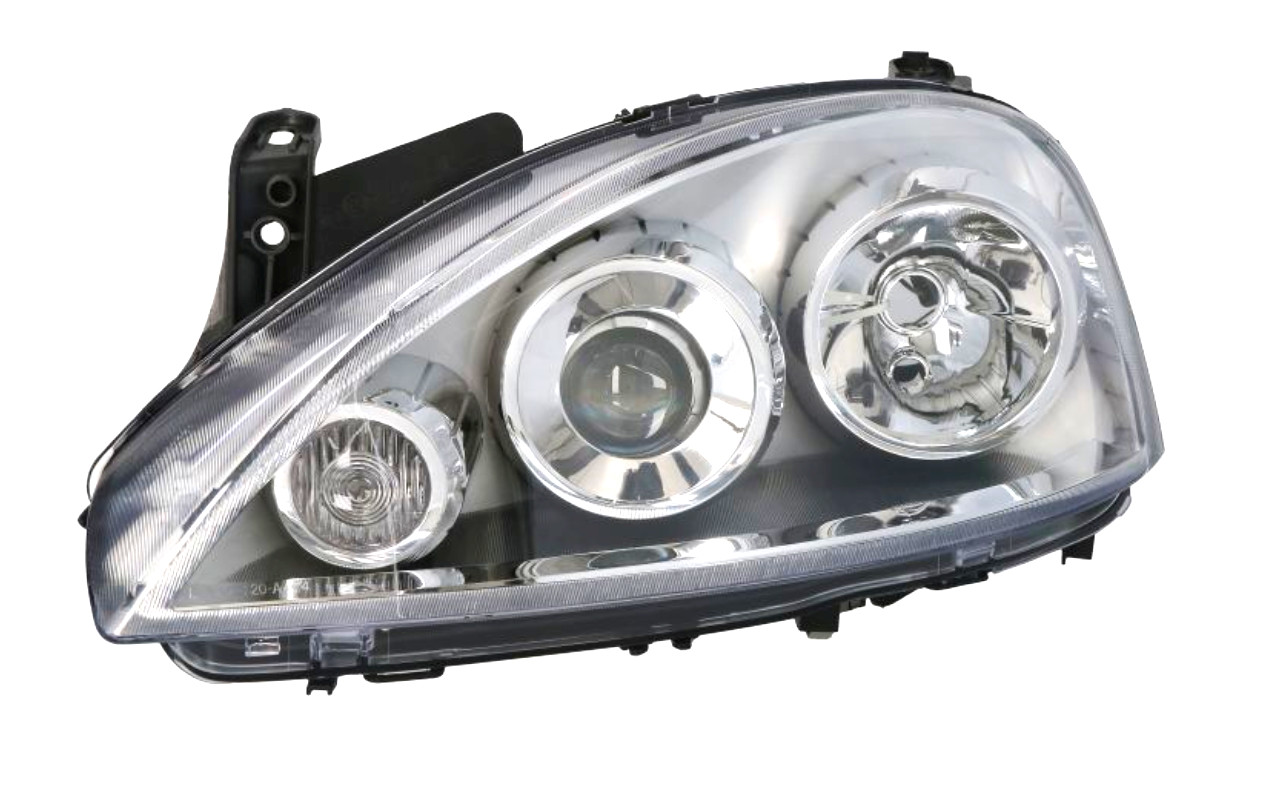 Phare avant gauche Opel Combo C 2006- optique de sécurité pour trajets quotidiens et pros