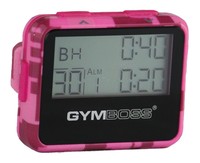 Gymboss Interval Timer And Stopwatch - Pink Camouflage / Pink Gloss Gymboss Interval Timer And Stopwatch - Pink Camouflage / Pink Gloss