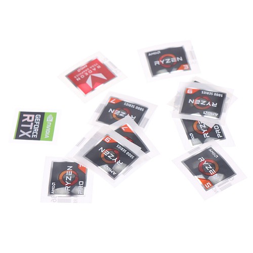 AMD Processor Series Sticker ATHLON Ryzen R 3 5 7 Logo PRO7 Generation Lab LT - Picture 10 of 24