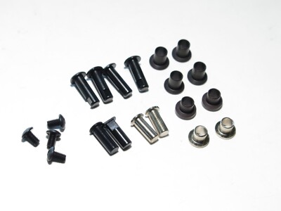 TKR9305 TEKNO NB48 2.2 BUGGY FRONT SUSPENSION KING PINS WITH BUSHINGS