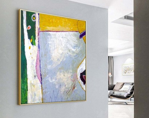 Abstract Painting Original Large Acrylic Canvas Wall Art Expressionism ...