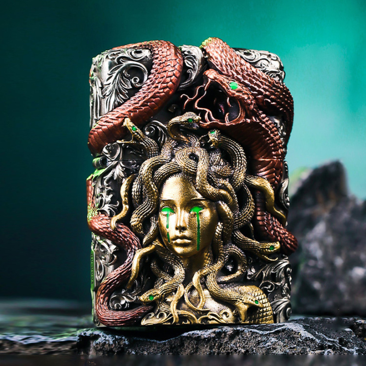 - Handcrafted Snake Design | Mythical Gift