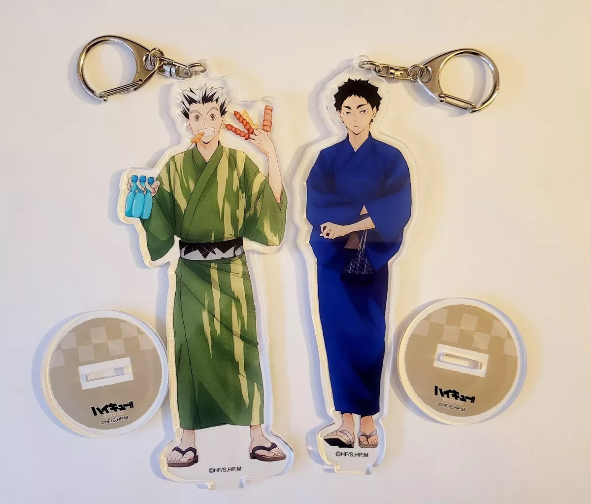 Haikyuu To The Top Tokyo Station Festival Goods Clear File Bokuto and  Akaashi