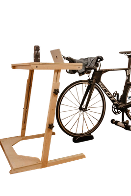 bike trainer desk diy