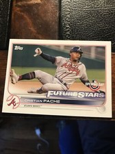 2022 Topps Opening Day Cristian Pache Future Stars&Bonus 1986Topps Paul Zuvella