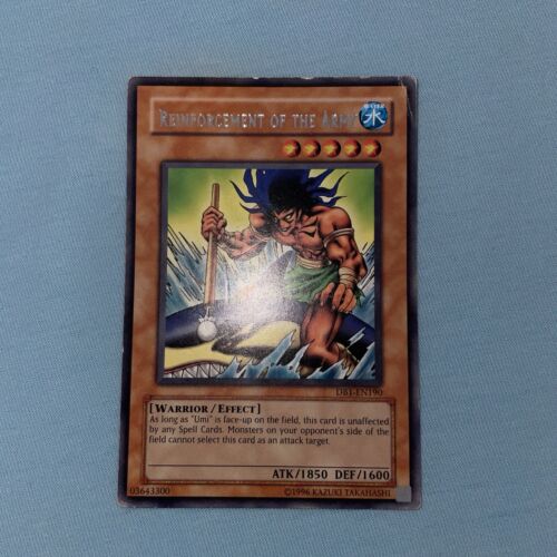 The Legendary Fisherman + Reinforcement Of The Army - DB1-EN190 - Misprint Error - Picture 17 of 21