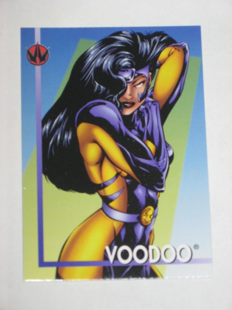 1995 WILDSTORM WILDCATS JIM LEE VOODOO #23 PROMO PLAYMATES ACTION