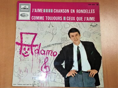 ADAMO - J'AIME ( EP 45 TOURS ) - V18 -