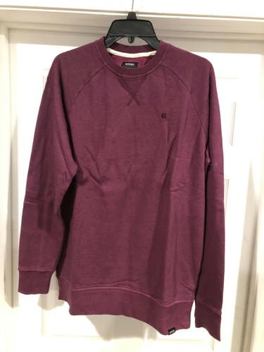 SUDADERA DE HOMBRE ETNIES POINT A CREW COLOR MARRÓN TALLA GRANDE, NUEVA ENVÍO GRATUITO - Imagen 4 de 8