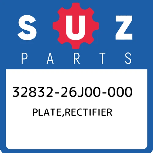 PLATE, RECTIFIER