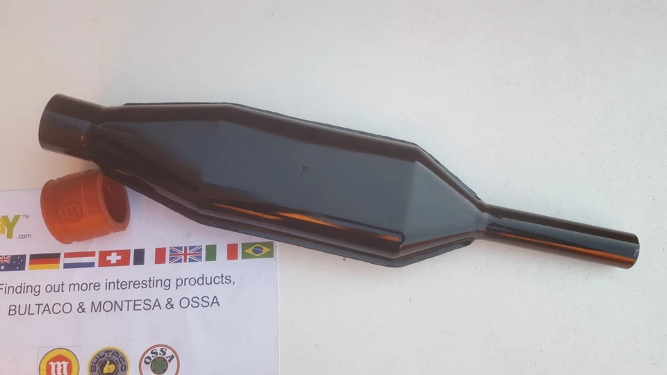 ESCAPE MONTESA COTA 247 EXHAUT SECCIÓN MEDIA NUEVO SILENCIADOR MONTESA COTA 247 SILENCIO Foto 2 de 4