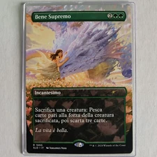 Greater Good - Italian Borderless - NM - Secret Lair SLD - MTG