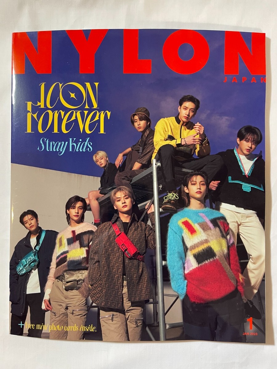 NYLON Japan January 2023 Magazine Cover Stray Kids Keita