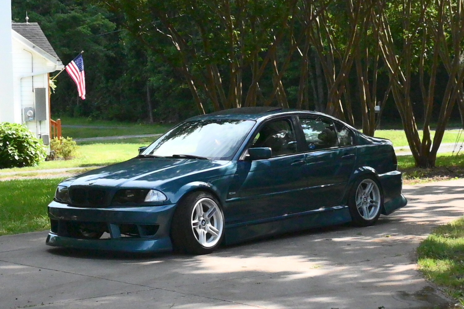 KBD Body Kits ISB Style Polyurethane Full Body Kit Fits BMW E46 3