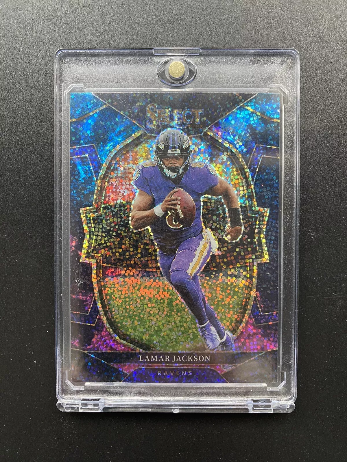 Lamar Jackson Cosmic 2022 Panini Select #73 Concourse SSP MVP Ravens