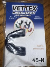 Multi-Sport Mouthguard Navy Model 45 Vettex Made in USA TF