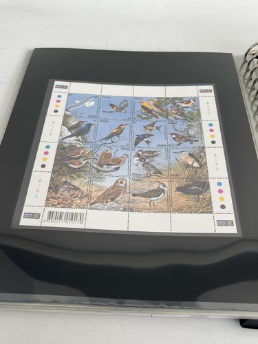 Malta Liechtenstein Postage Stamp Collection Album Unstamped 860 Pieces 071 - Picture 16 of 24