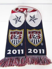 2011 USA Soccer Supporters Club Scarf Acrylic