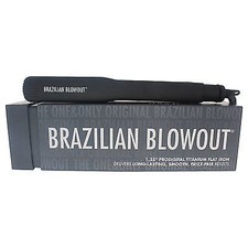 Brazilian Blowout Model 11T22 Prodigital Titanium Flat Iron, Grey 1.25"