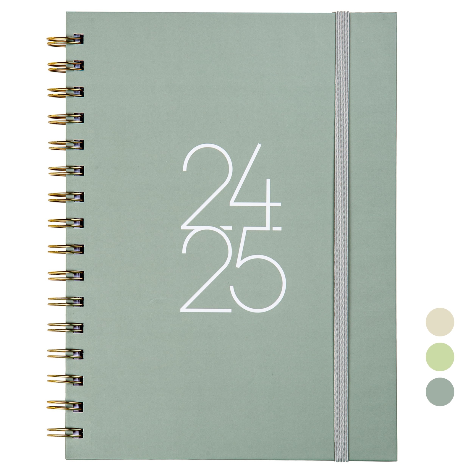 2024 Planner (Green) July 2024 - June 2025 Comprehensive Daily, Weekly, Month...