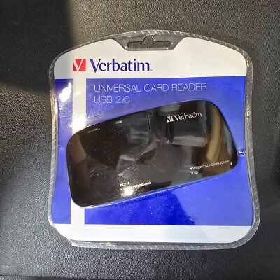 Verbatim Universal Card Reader USB 2.0 Brand New