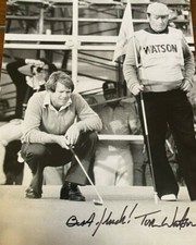 Tom Watson signed autographed 8x10 photo PGA 