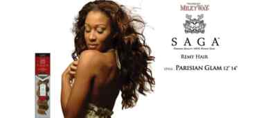 #ad Saga Milky Way Premium Quality 100% Human Hair Parisian Glam **FREE SHIPPING** $59.99
