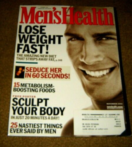 Men's Health Magazine LOOSE WEIGHT FAST November 2002 - 第 1/1 張圖片