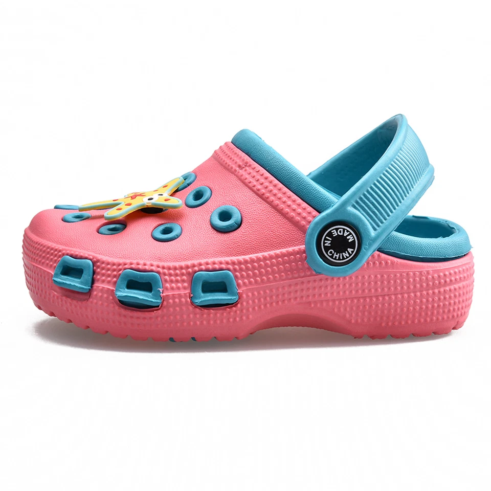 New Kids Style Clogs For Boys Girls Toddler Big Kid Style Garden Slip On Shoe - image 3 of 4